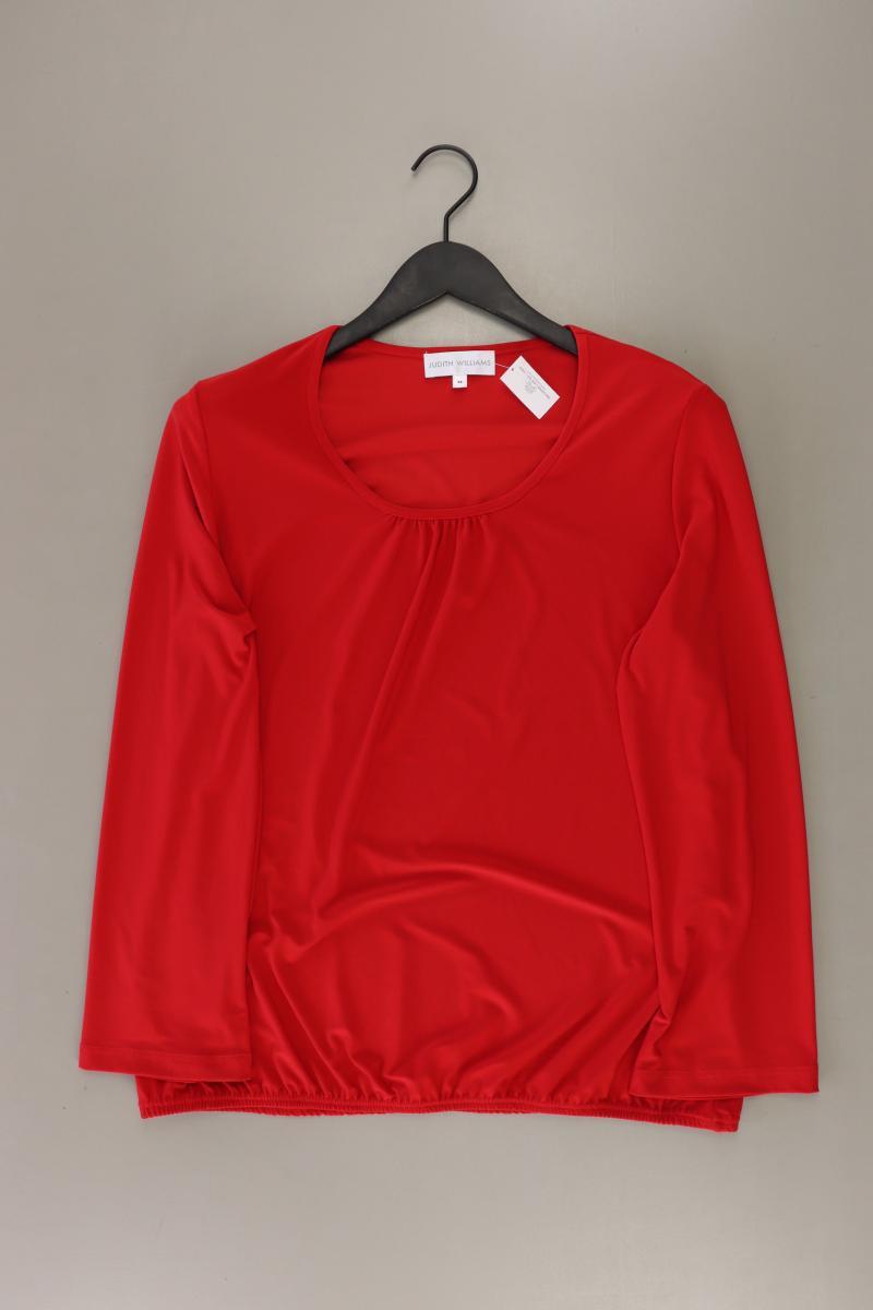 Judith Williams Langarmbluse Gr. 44 rot aus Polyester