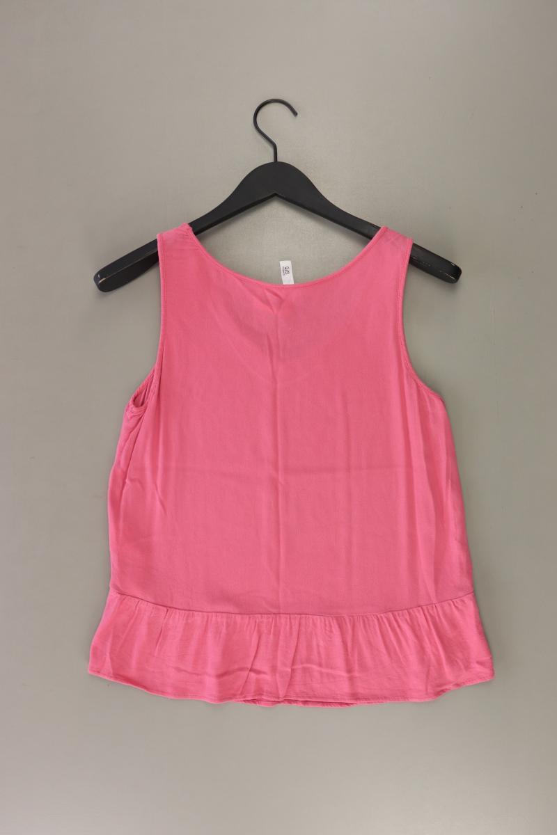 QS by s.Oliver Ärmellose Bluse Gr. 38 pink aus Viskose