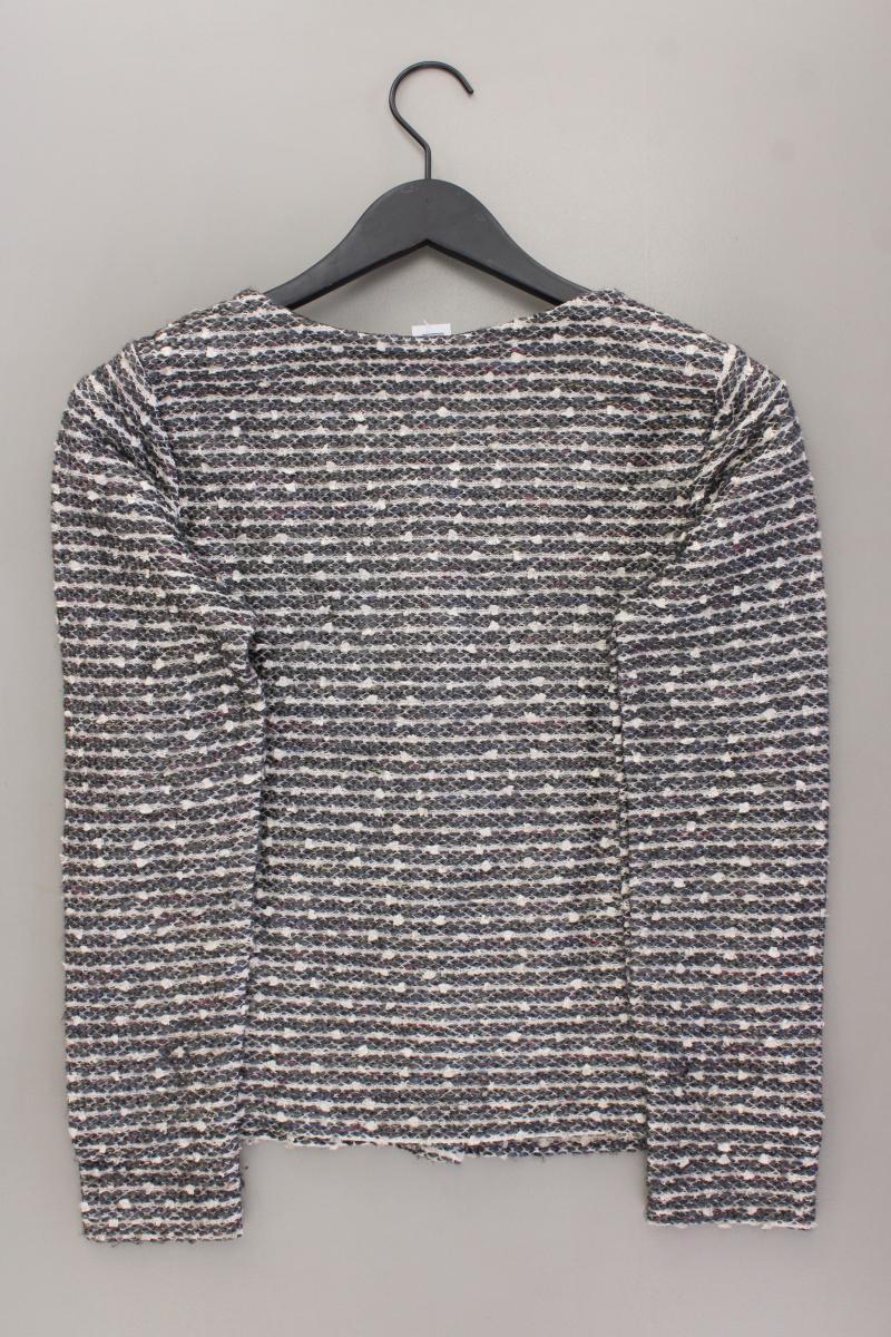 Street One Strickjacke Gr. 38 Langarm grau