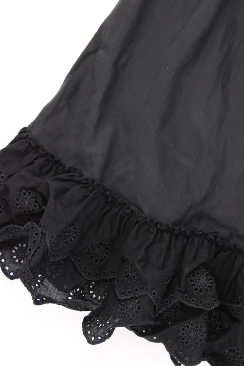 miss selfridge Kurzes Seidenkleid Gr. 40 Kurzarm schwarz
