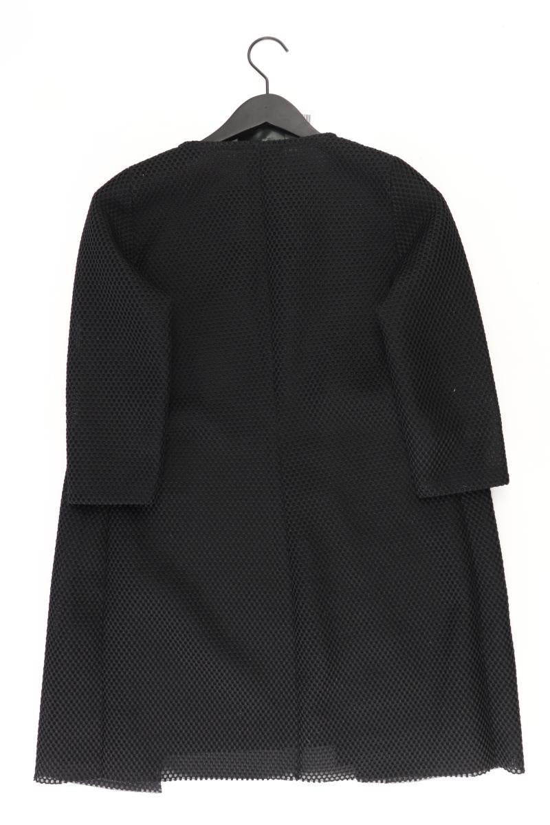 ES'GIVIEN Strickjacke Gr. S 3/4 Ärmel schwarz aus Polyester