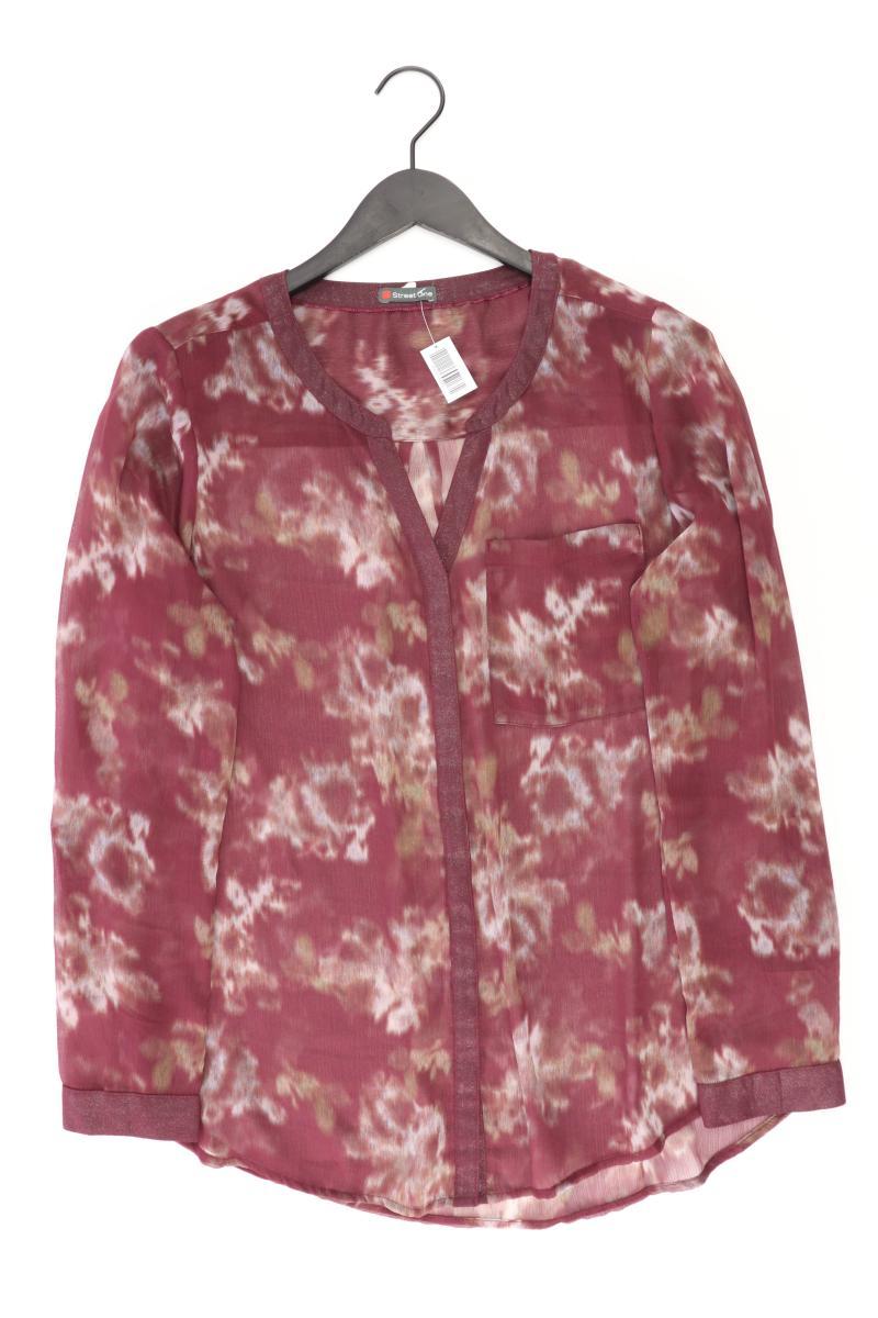 Street One Langarmbluse Gr. 40 rot aus Polyester