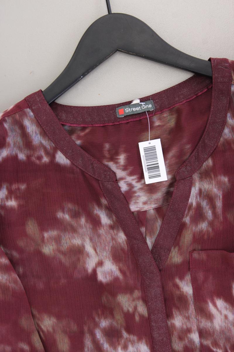 Street One Langarmbluse Gr. 40 lila aus Polyester