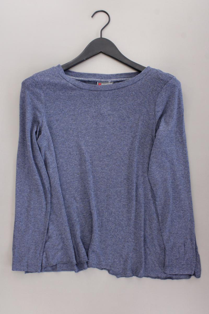 Street One Feinstrickpullover Gr. 34 blau