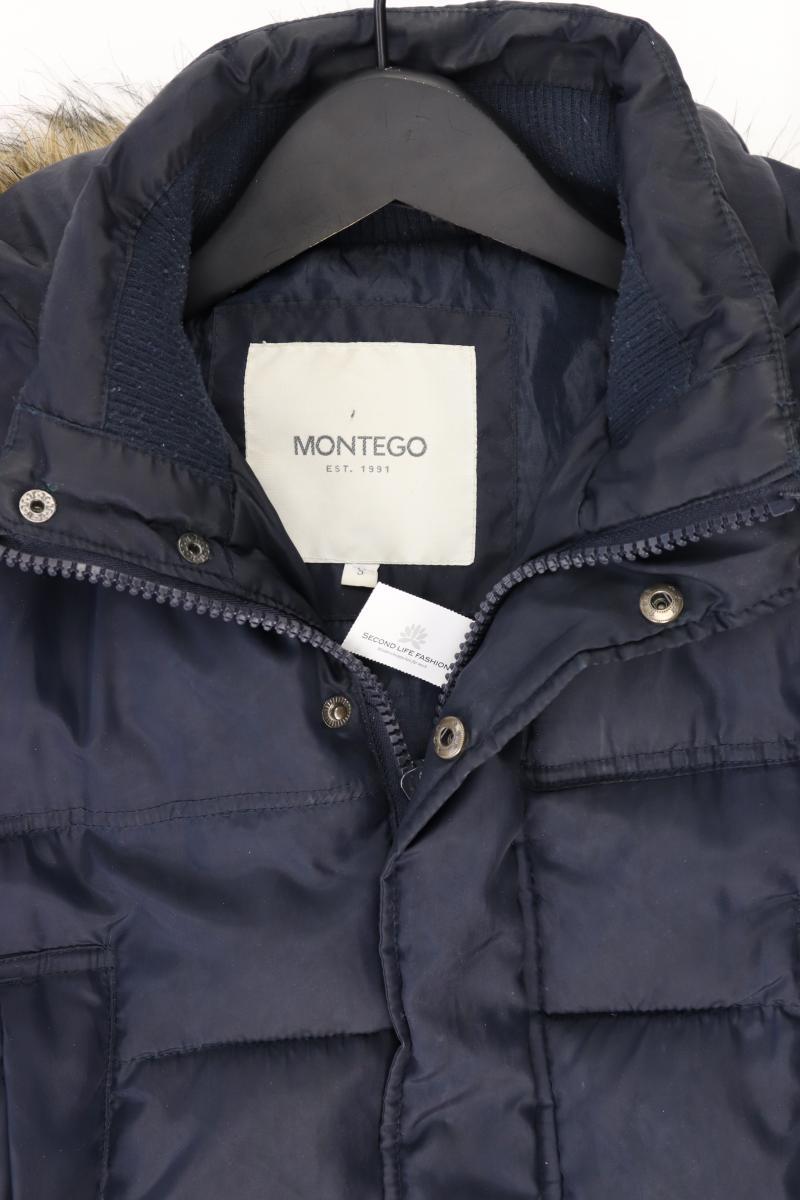 Montego Kapuzenjacke Gr. S blau aus Polyester