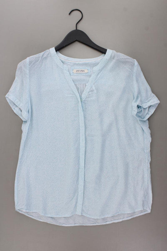 Gerry Weber Kurzarmbluse Gr. M blau