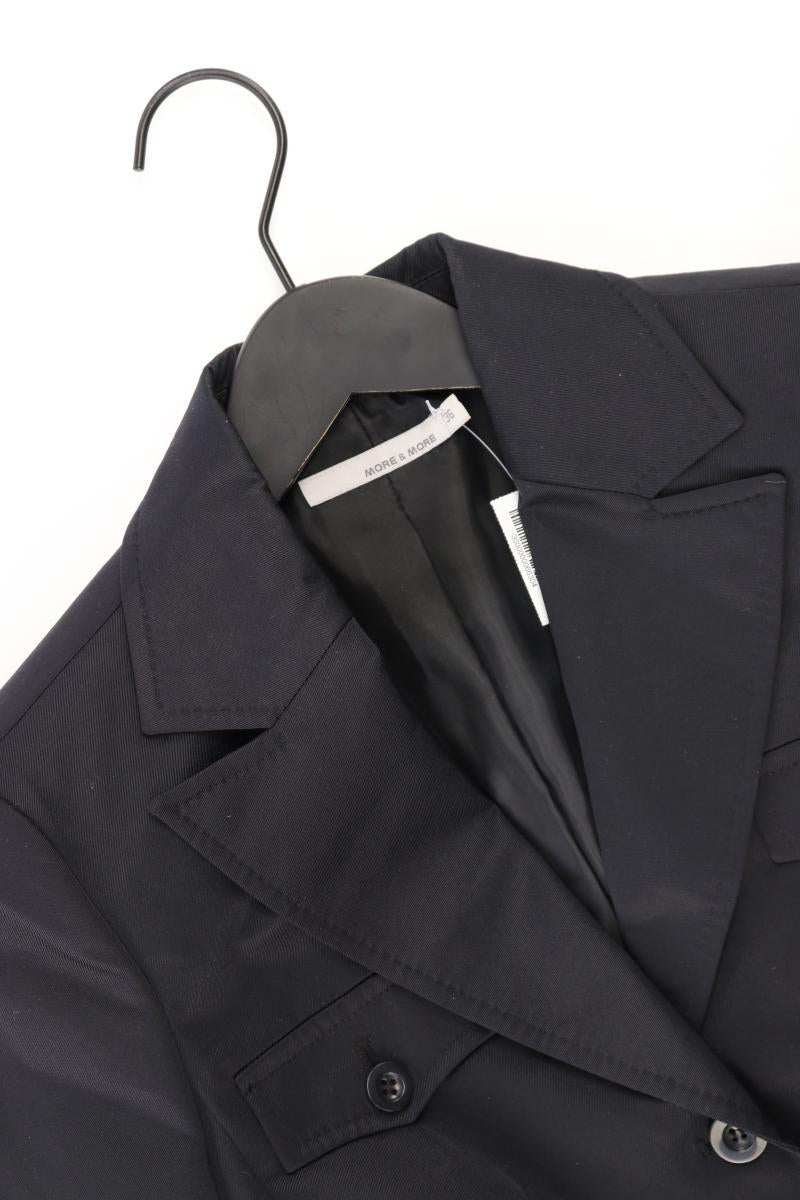 More&More Blazer Gr. 36 schwarz aus Polyester