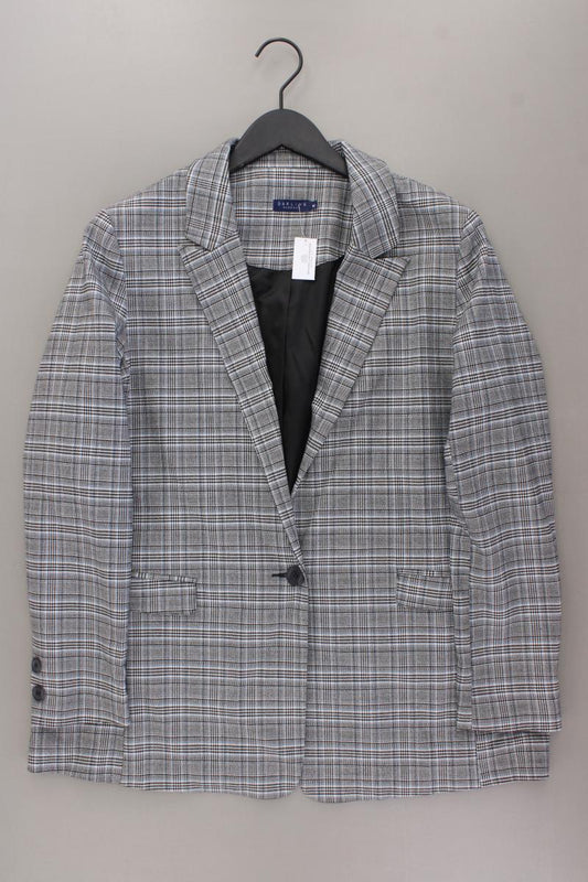 Darling Harbour Oversize Blazer Gr. 44 kariert grau
