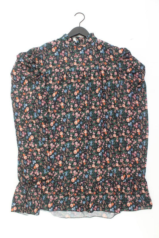 BOOHOO Langarmkleid Gr. 48 mit Blumenmuster neu mit Etikett mehrfarbig