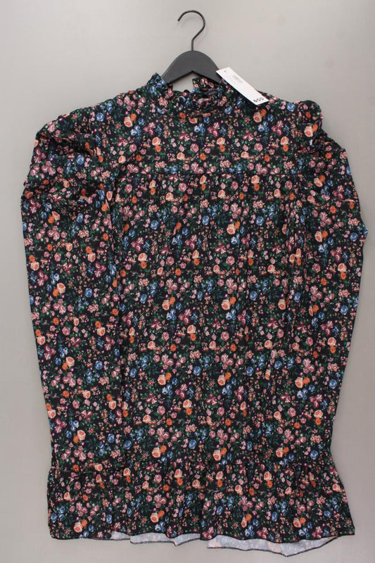 BOOHOO Kurzes Kleid mit Ballonärmeln Gr. 48 mit Blumenmuster neu mit Etikett
