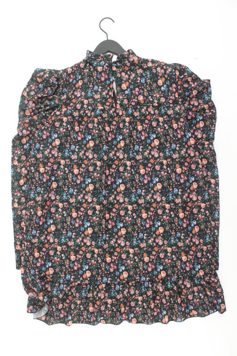 BOOHOO Langarmkleid Gr. 48 mit Blumenmuster neu mit Etikett mehrfarbig
