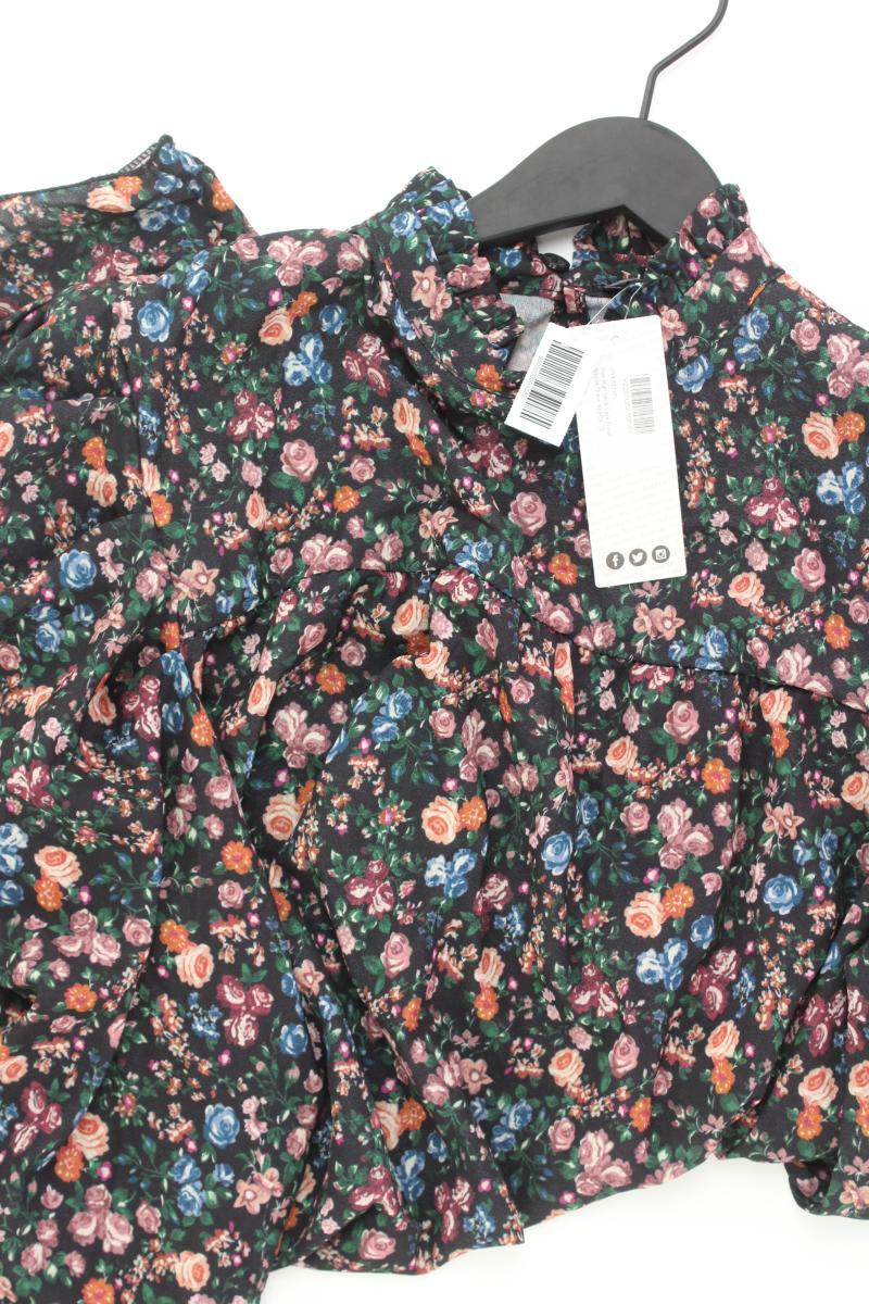 BOOHOO Langarmkleid Gr. 48 mit Blumenmuster neu mit Etikett mehrfarbig