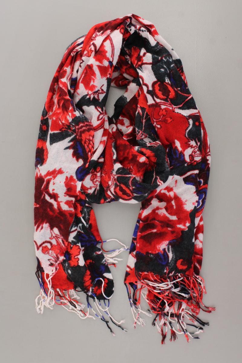Tuch mit Blumenmuster rot