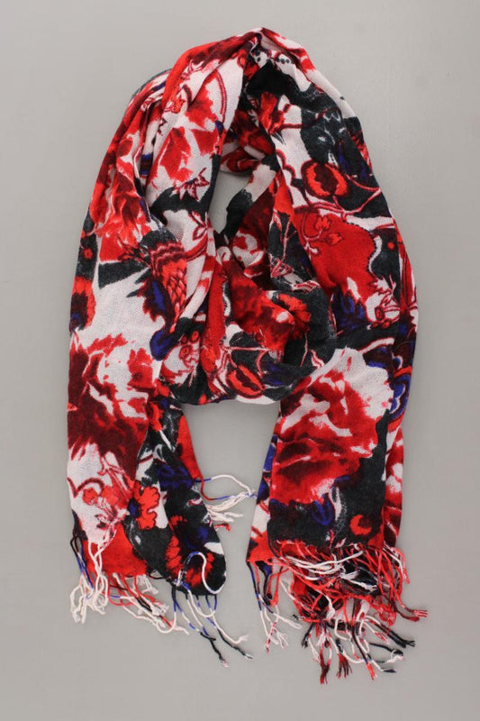Tuch mit Blumenmuster rot