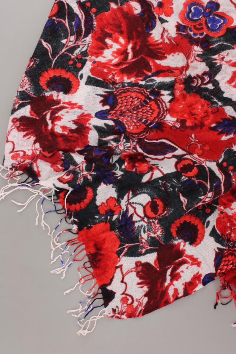 Tuch mit Blumenmuster rot