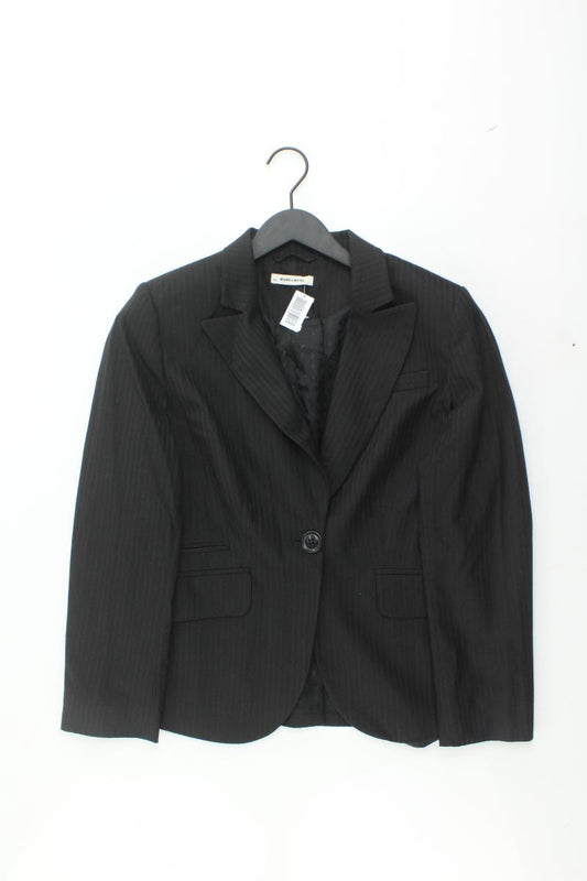 More&More Blazer Gr. 40 gestreift schwarz aus Polyester