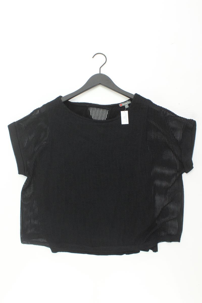 Street One Shirt Gr. 44 Weite Ärmel schwarz aus Polyester