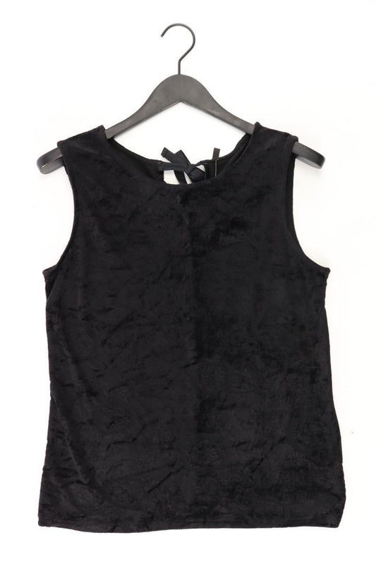 Benetton Bandeautop Gr. L Ärmellos schwarz