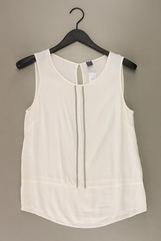 s.Oliver Premium Ärmellose Bluse Gr. 38 Neupreis: 14,99€! mit Pailletten creme