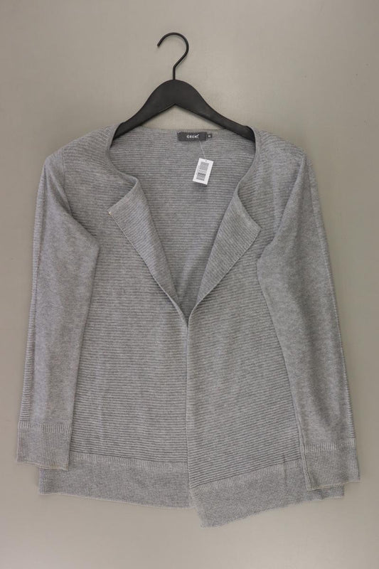 Cecil Strickjacke Gr. S Langarm grau aus Polyacryl