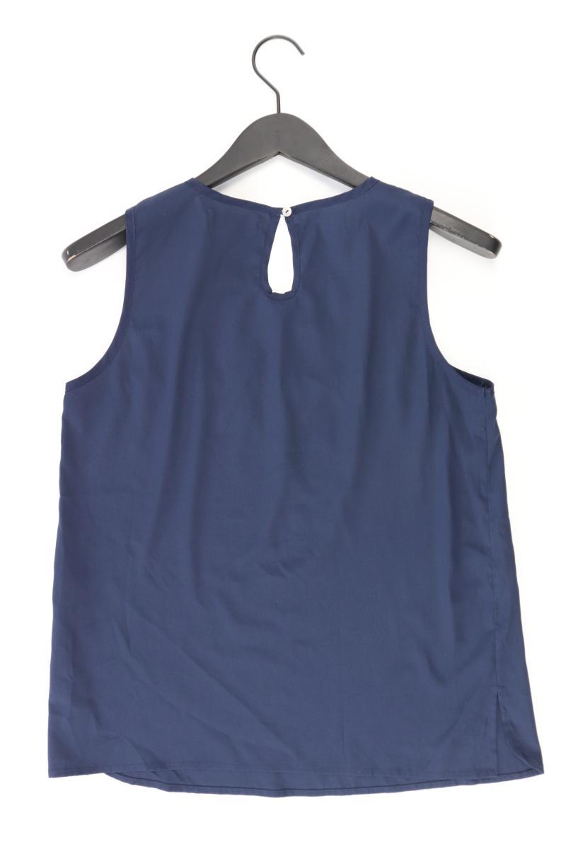 Ärmellose Bluse Gr. M neu mit Etikett blau aus Polyester