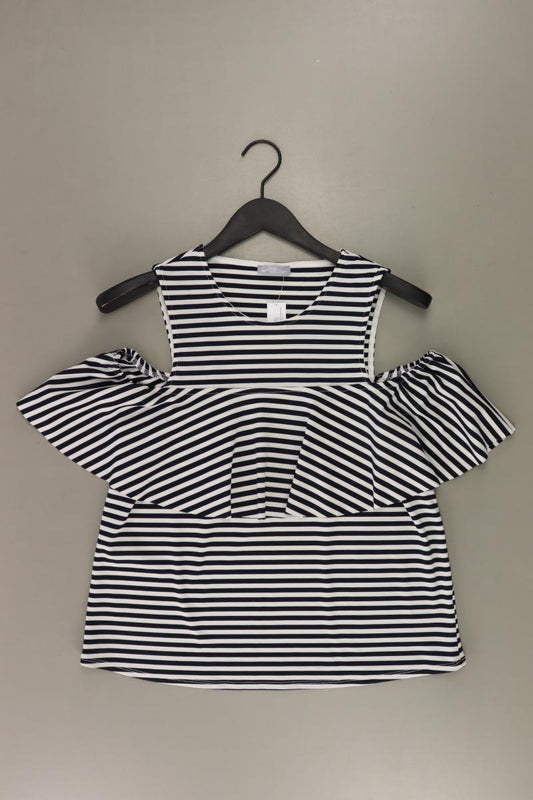 Zara Ringelshirt Gr. M gestreift Kurzarm blau