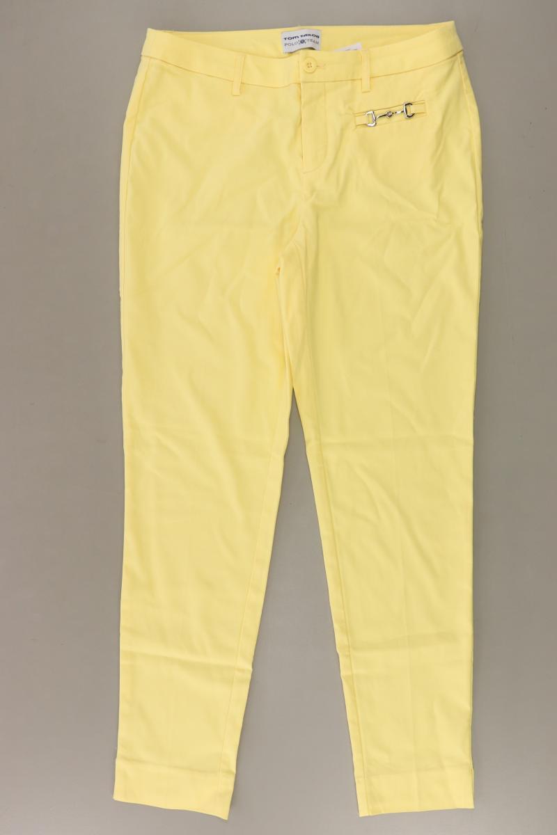 Tom Tailor Hose Gr. 38 gelb aus Viskose