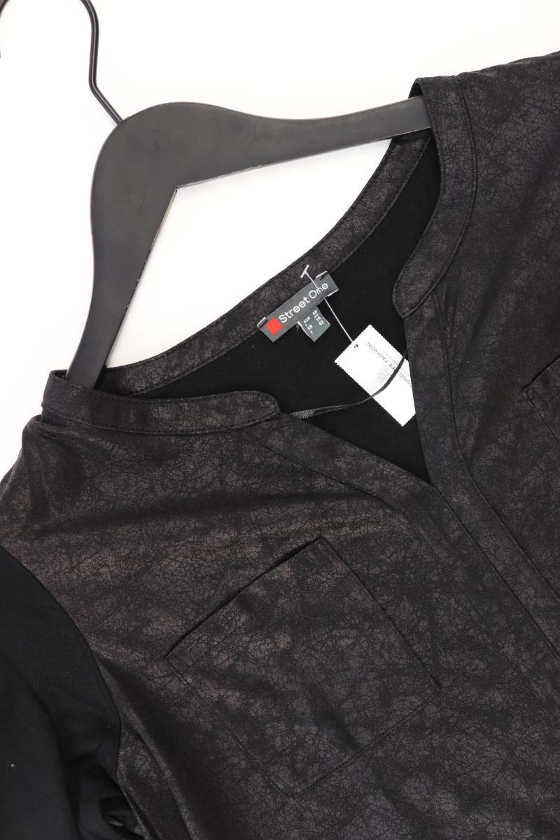 Street One Langarmbluse Gr. 40 schwarz aus Polyester