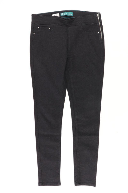 Street One Jeggings Gr. W28 mit Glitzer schwarz aus Baumwolle