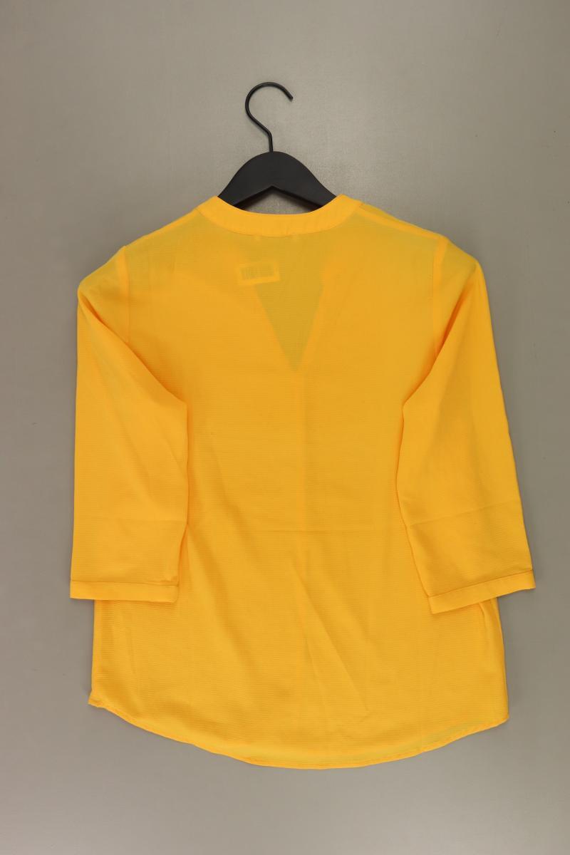 Bluse Gr. M 3/4 Ärmel mit Nieten gelb aus Polyester