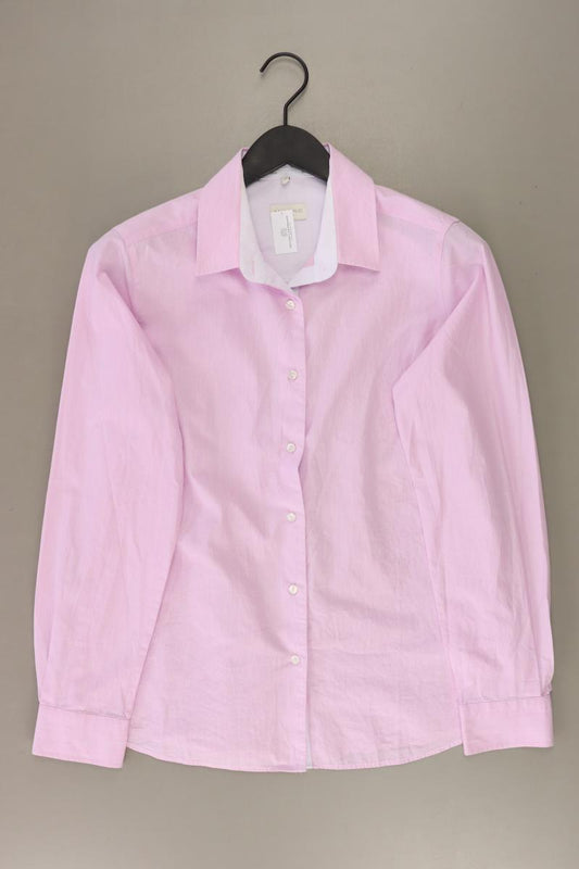 MILANO Langarmbluse Gr. 40 rosa aus Baumwolle