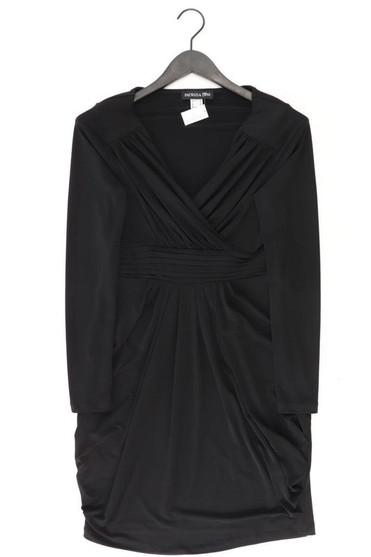 Patrizia Dini Langarmkleid Gr. 38 schwarz aus Polyester