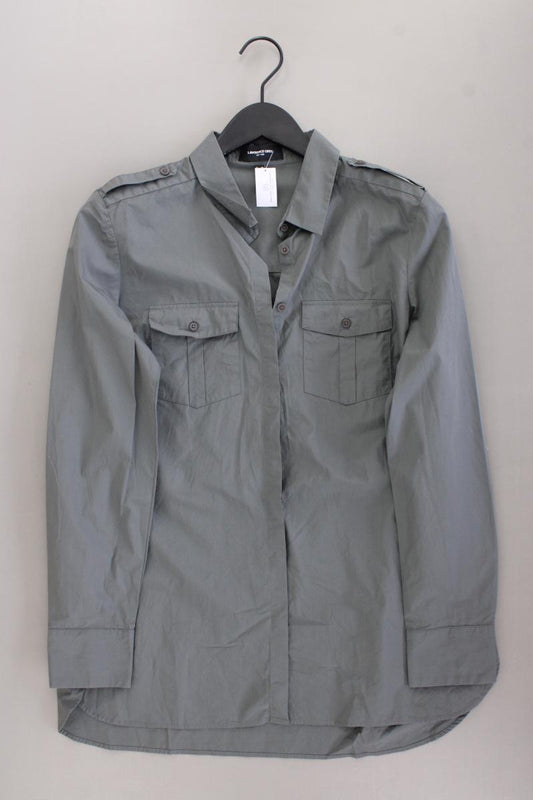 Lawrence Grey Langarmbluse Gr. 40 olivgrün aus Baumwolle