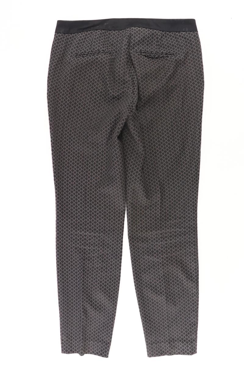 comma, Stoffhose Gr. 36 schwarz aus Baumwolle