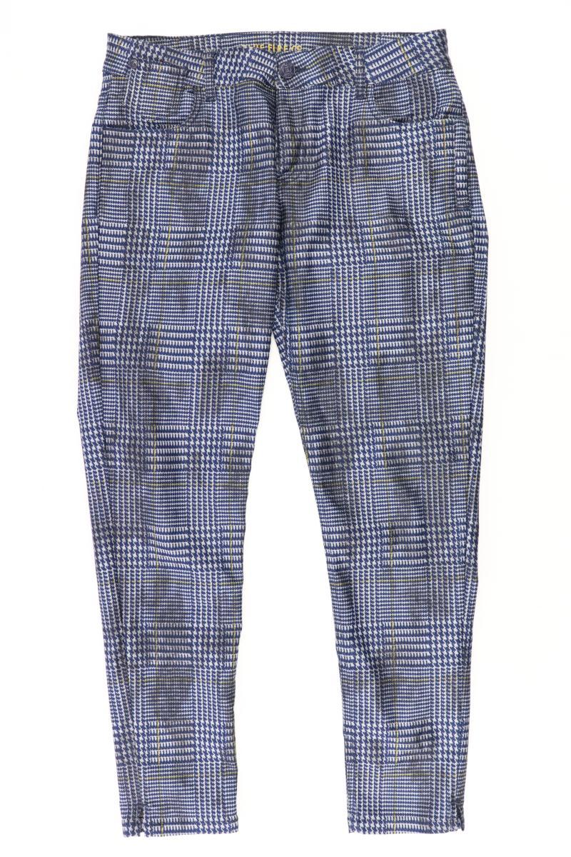 Bluefire Five-Pocket-Hose Gr. 40 hahnentritt blau aus Baumwolle