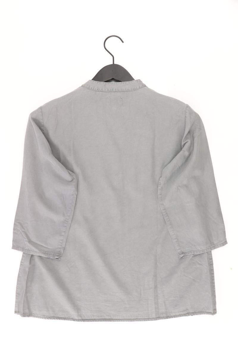 PECKOTT Bluse Gr. 40 3/4 Ärmel grau