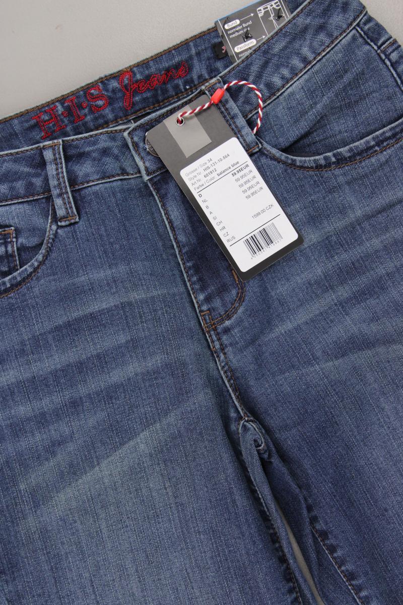 H.I.S. Straight Jeans Gr. 34/L29 neu mit Etikett Neupreis: 59,95€! blau