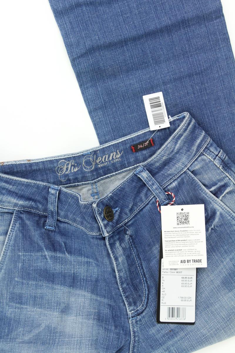 H.I.S. Jeans Schlaghose Gr. 34 neu mit Etikett Neupreis: 59,95€! blau