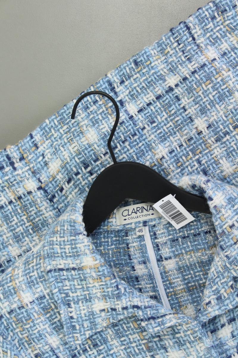 CLARINA Mantel Gr. 46 blau