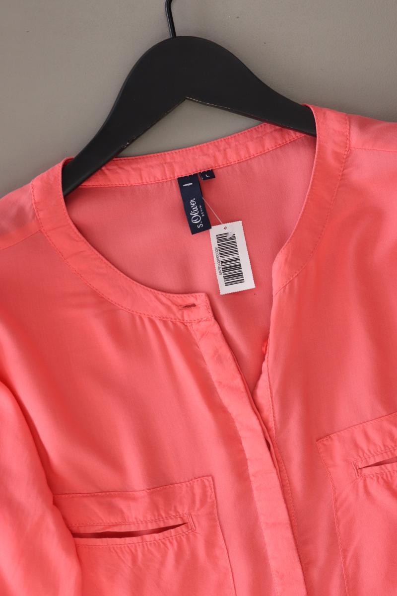 s.Oliver Langarmbluse Gr. L pink