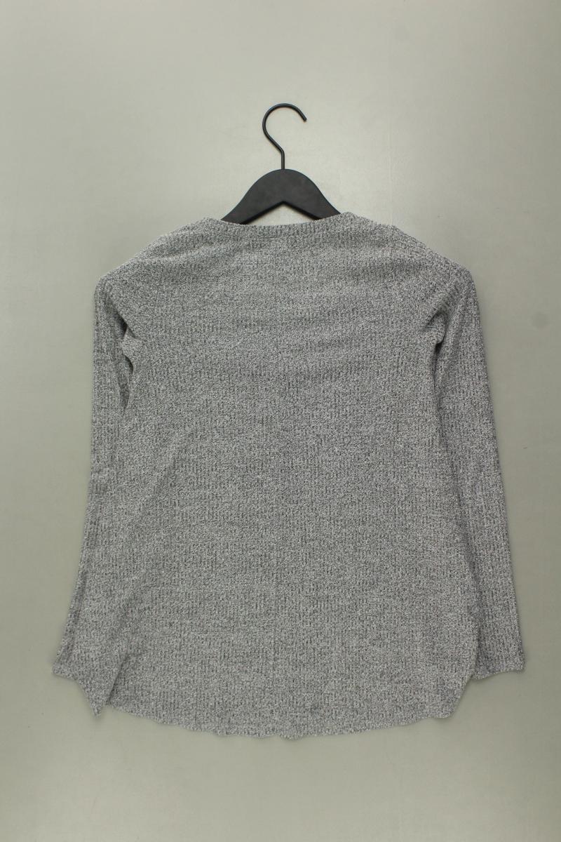Hollister Shirt mit V-Ausschnitt Gr. XS 3/4 Ärmel grau