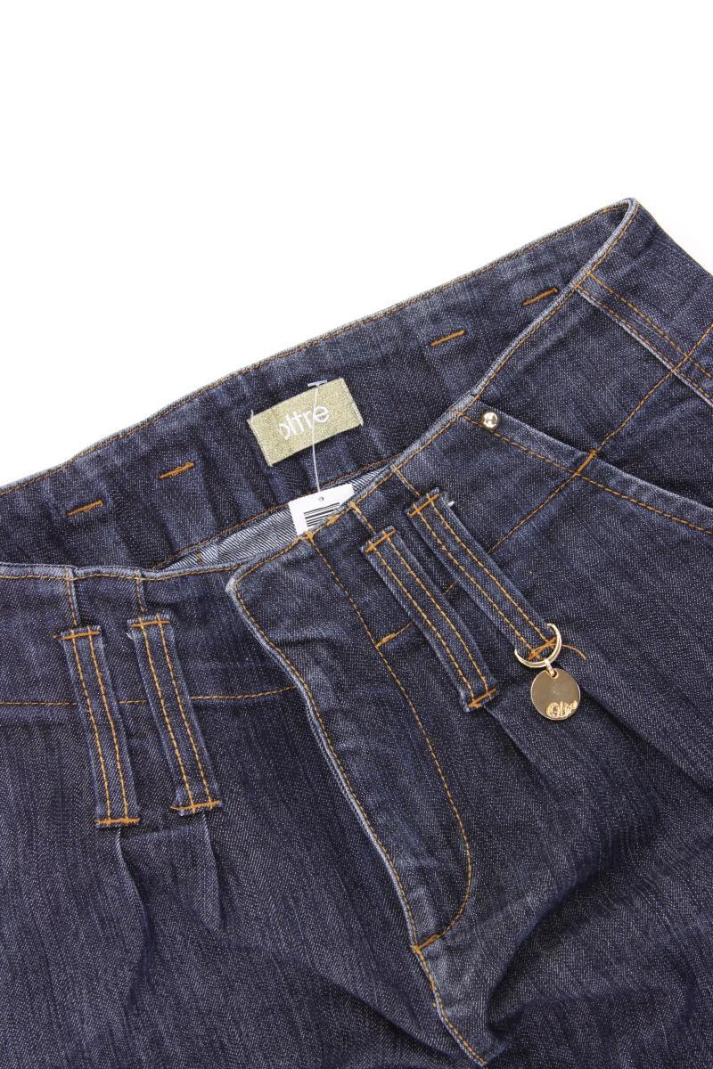 Oltre Jeansrock Gr. 38 blau aus Baumwolle