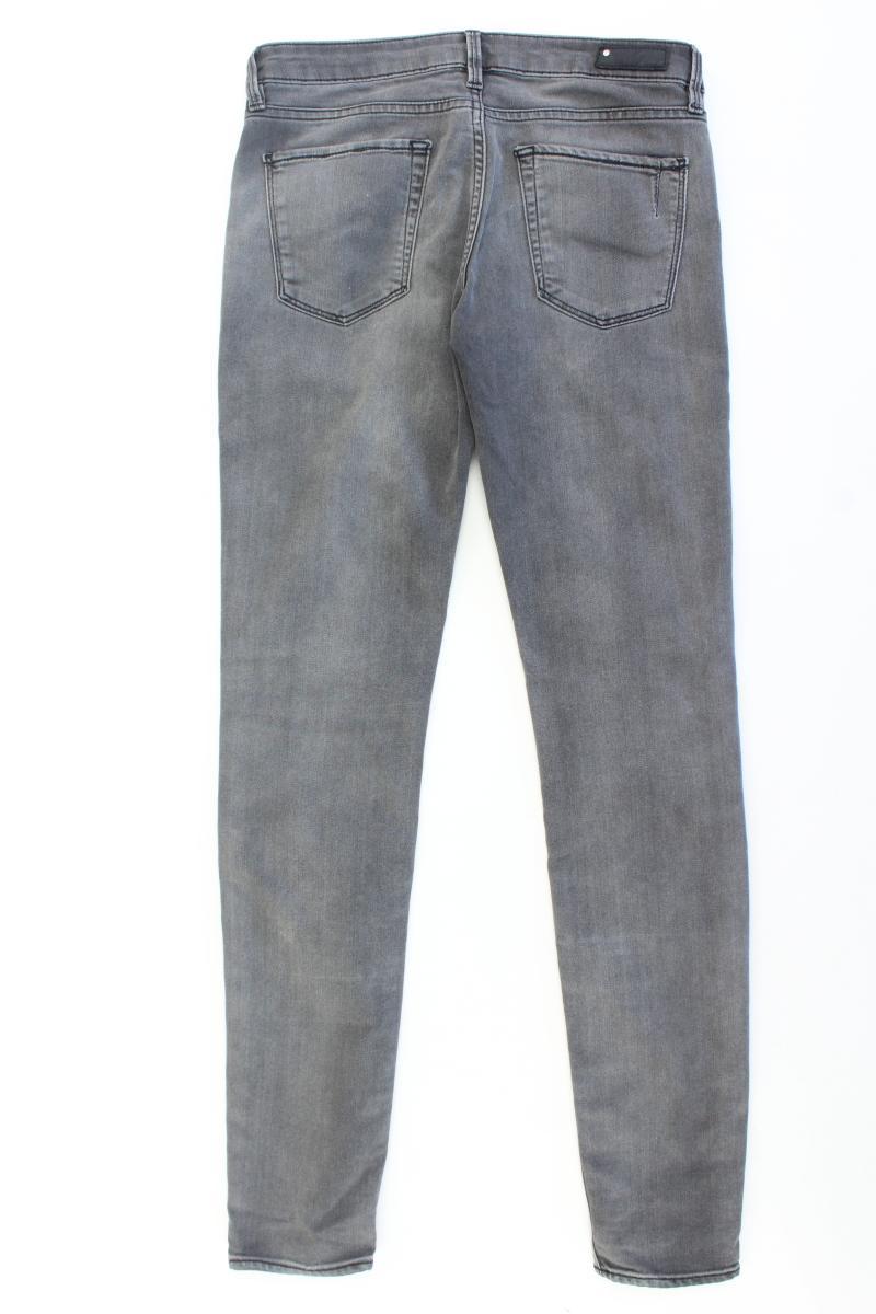 Geox Skinny Jeans Gr. W27 grau aus Baumwolle