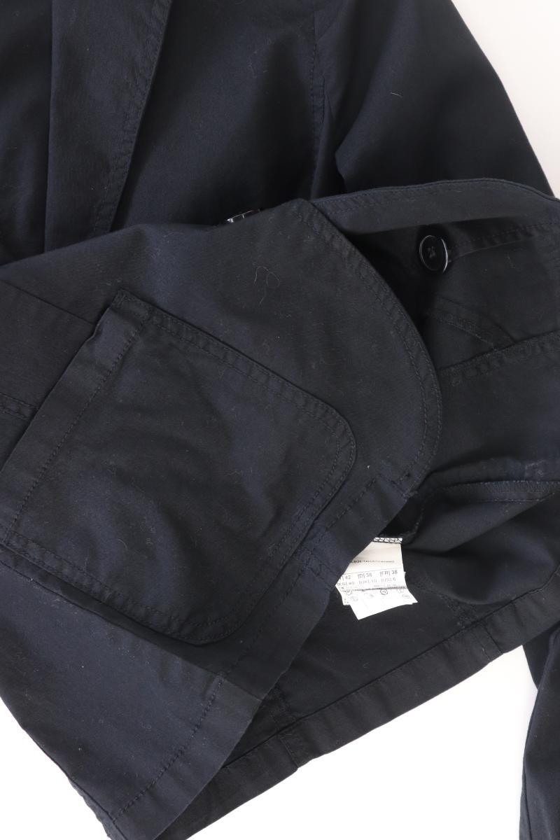 United Colors of Benetton Slim Blazer Gr. 36 schwarz aus Baumwolle