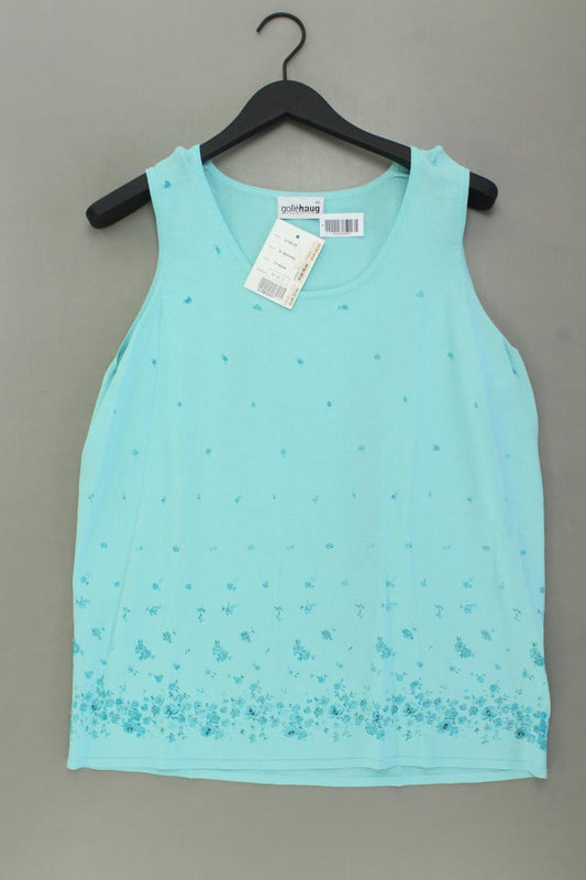 Gollehaug Top Gr. 48 neu mit Etikett Neupreis: 29,95€! Vintage blau aus Rayon