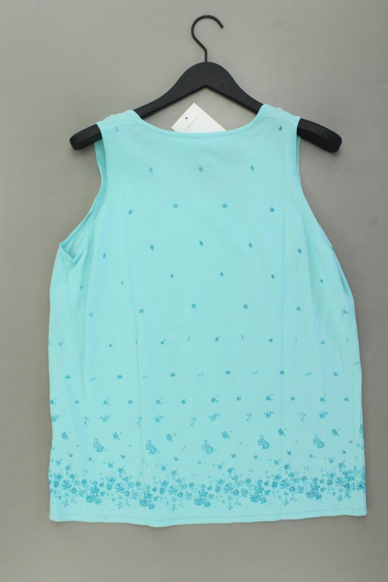 Gollehaug Top Gr. 48 neu mit Etikett Neupreis: 29,95€! Vintage blau aus Rayon