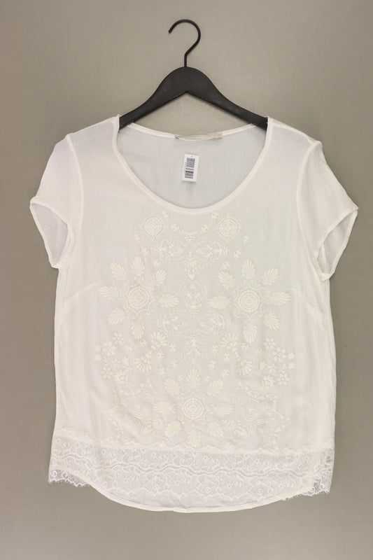 Passport Kurzarmbluse Gr. 38 creme