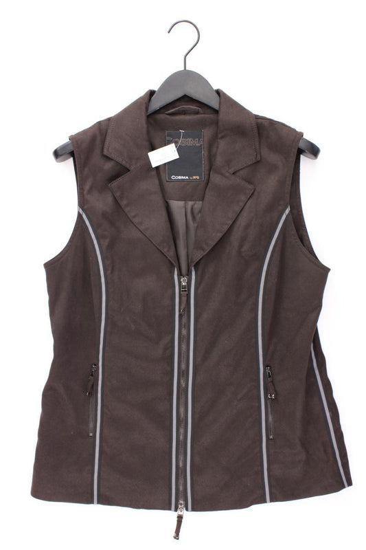 Cosima Classic Weste Gr. 42 braun aus Polyester