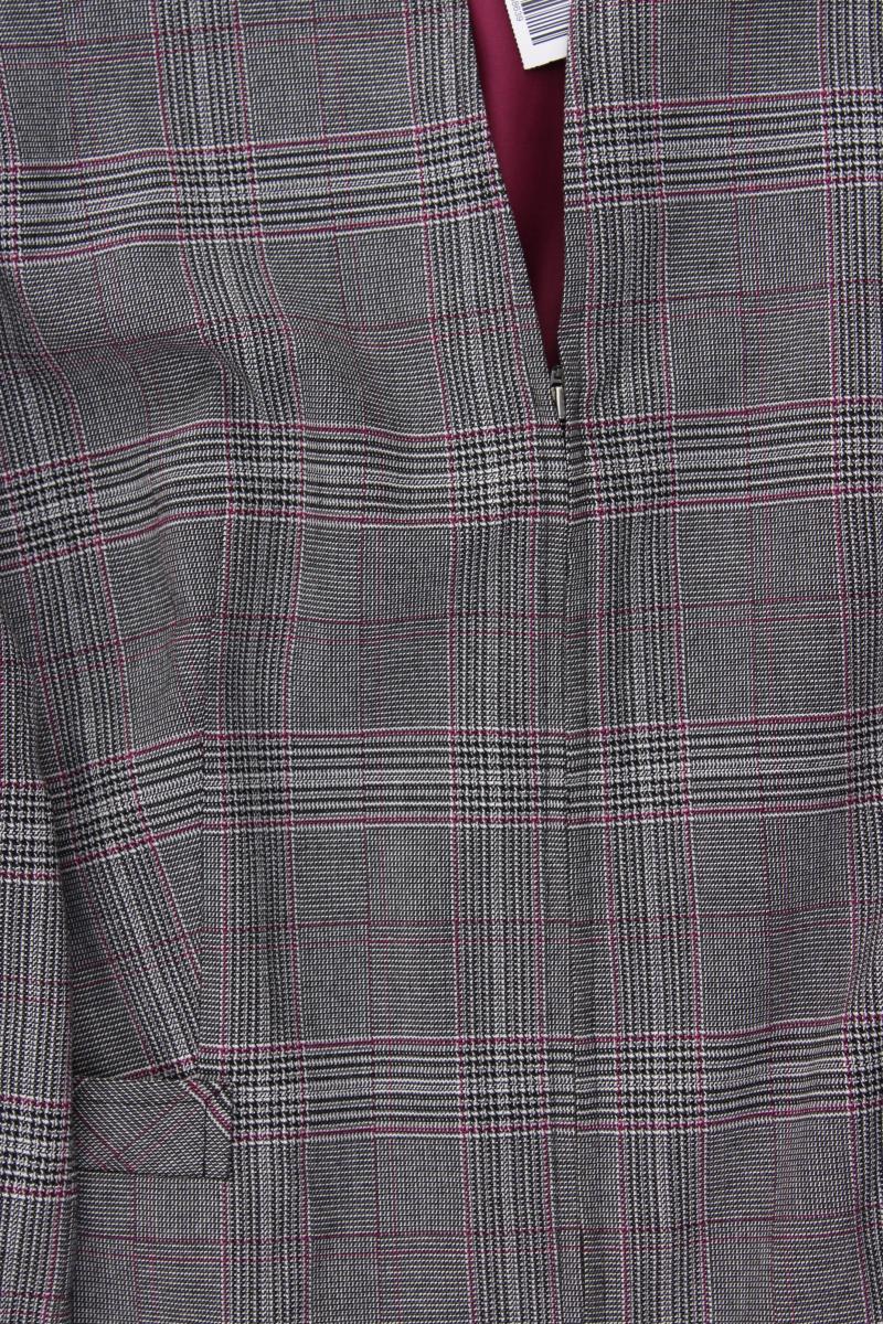 FABIANI Classic Jacke Gr. 42 kariert grau aus Polyester