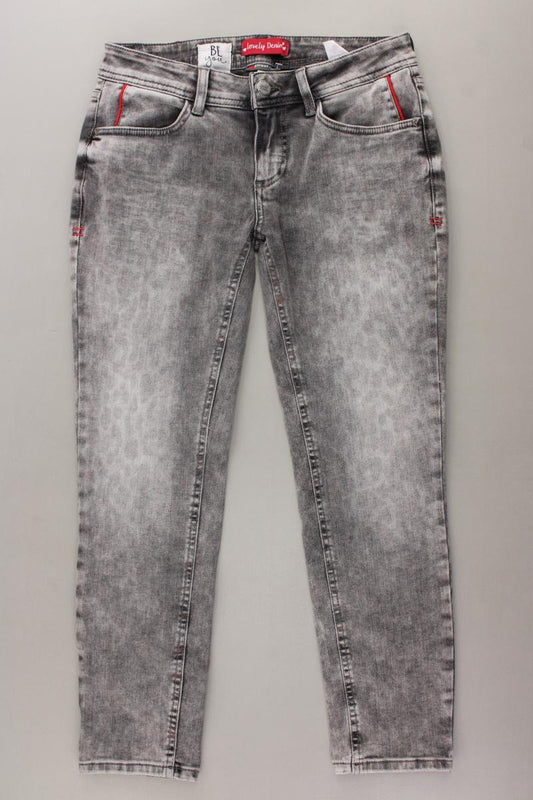 Street One Regular Jeans Gr. W27 grau aus Baumwolle